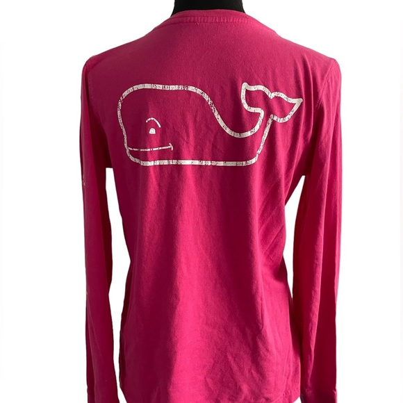 Vineyard Vines Women’s Pink Long Sleeve Tee size XS - Picture 4 of 10